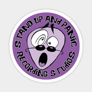 Stand Up & Panic Recording Studios (Prestonized version) logo Magnet